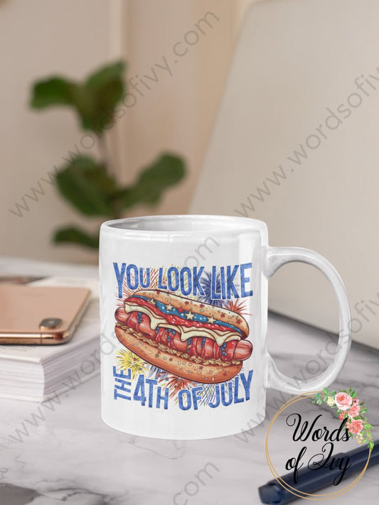 Coffee Mug - YOU LOOK LIKE THE 4TH OF JULY 230629004 | Nauti Life Tees