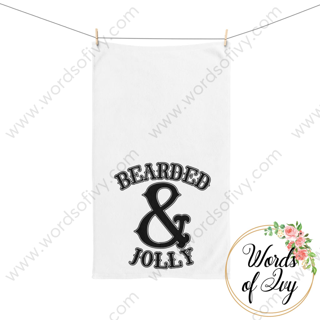 Hand Towel - Bearded And Jolly 221008034 Home Decor