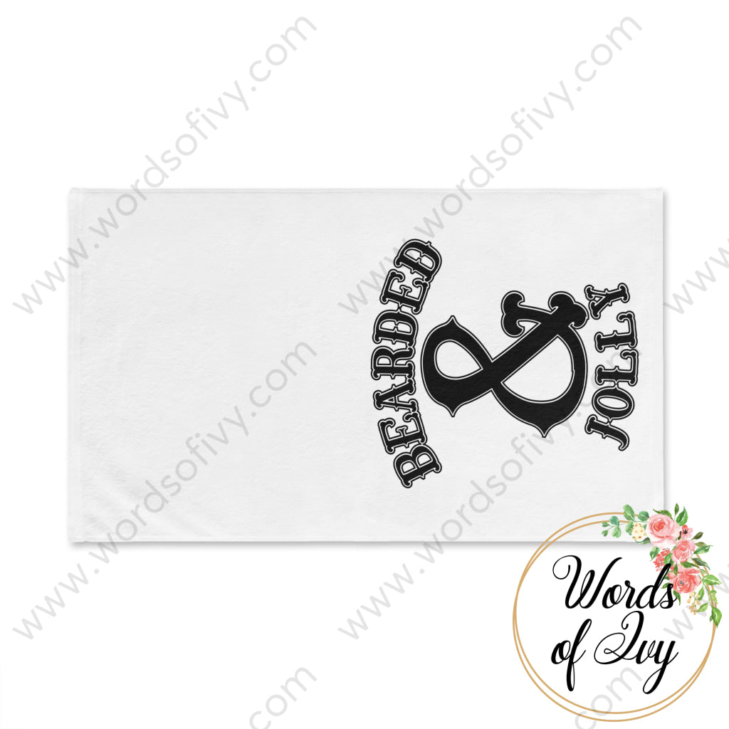 Hand Towel - Bearded And Jolly 221008034 Home Decor