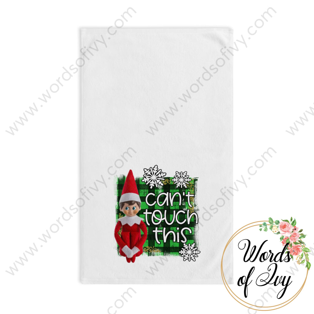 Hand Towel - Can’t Touch This 221122023 White Base / 28’’ × 16’’ Home Decor