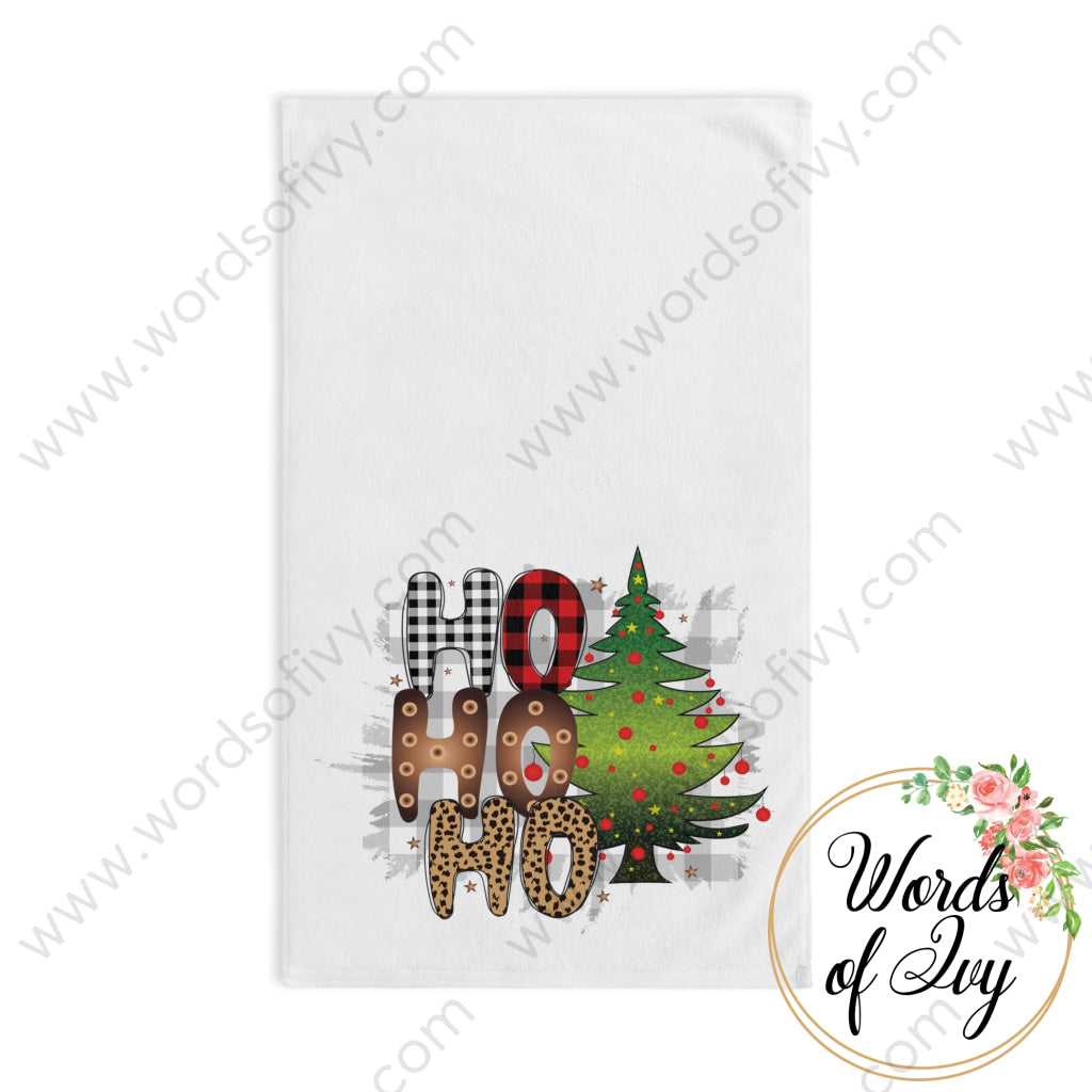 Hand Towel - Christmas Ho 211119005 White Base / 28’ × 16’ Home Decor