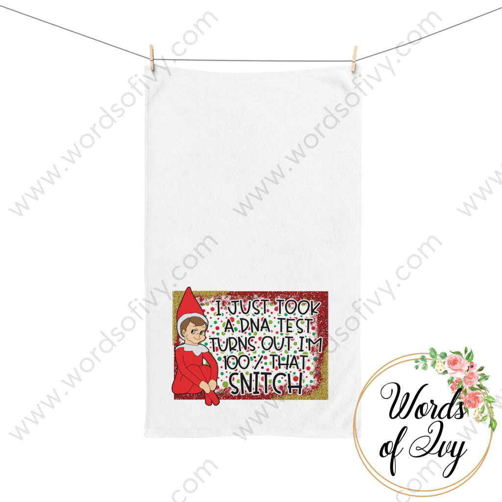 Hand Towel - Elf 100 Percent That Snitch 221122022 Home Decor