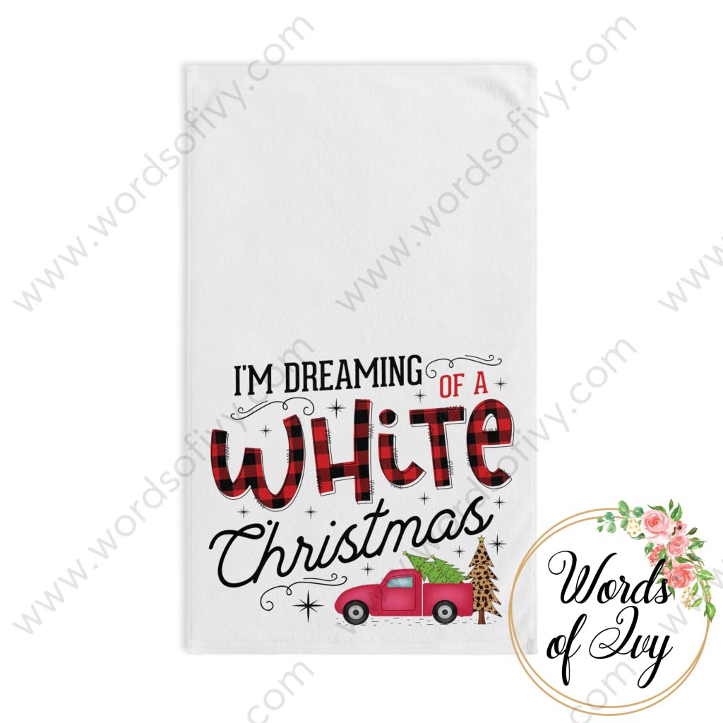 Hand Towel - I'm dreaming of a white Christmas 211025003 | Nauti Life Tees