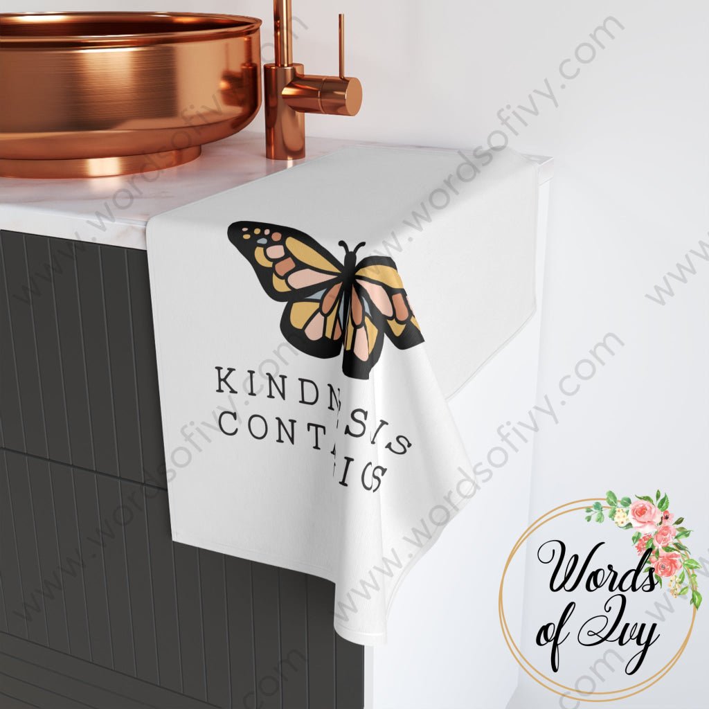 Hand Towel - Kindness Is Contagious 211022007 Home Decor