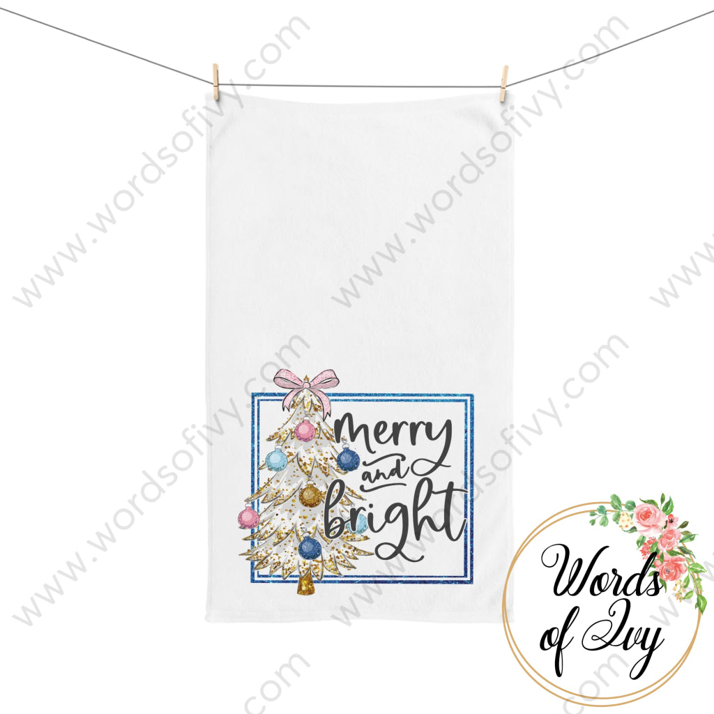 Hand Towel - Merry And Bright 221008037 Home Decor