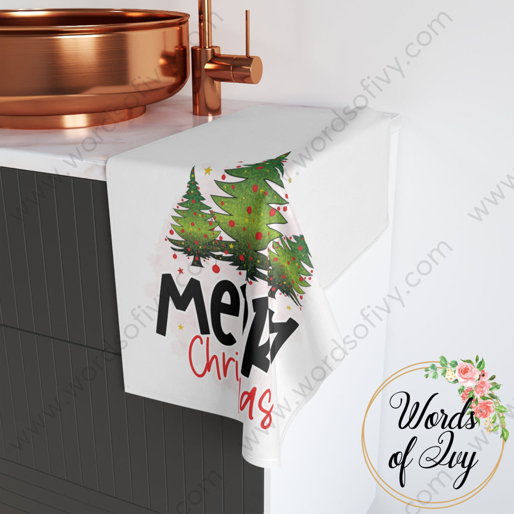 Hand Towel - Merry Christmas 211119001 Home Decor