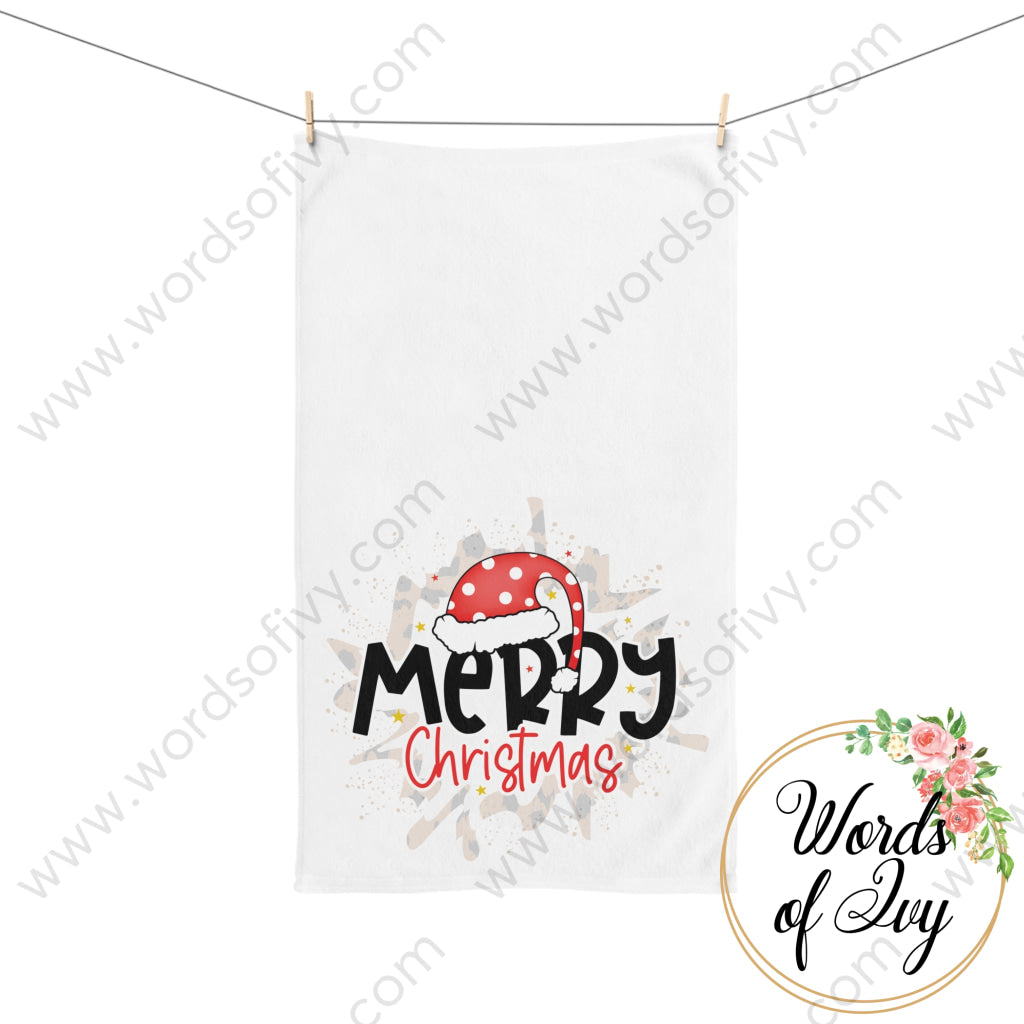 Hand Towel - Merry Christmas 211119002 Home Decor