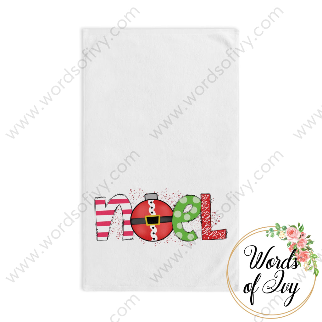 Hand Towel - Noel 211119004 White Base / 28’ × 16’ Home Decor