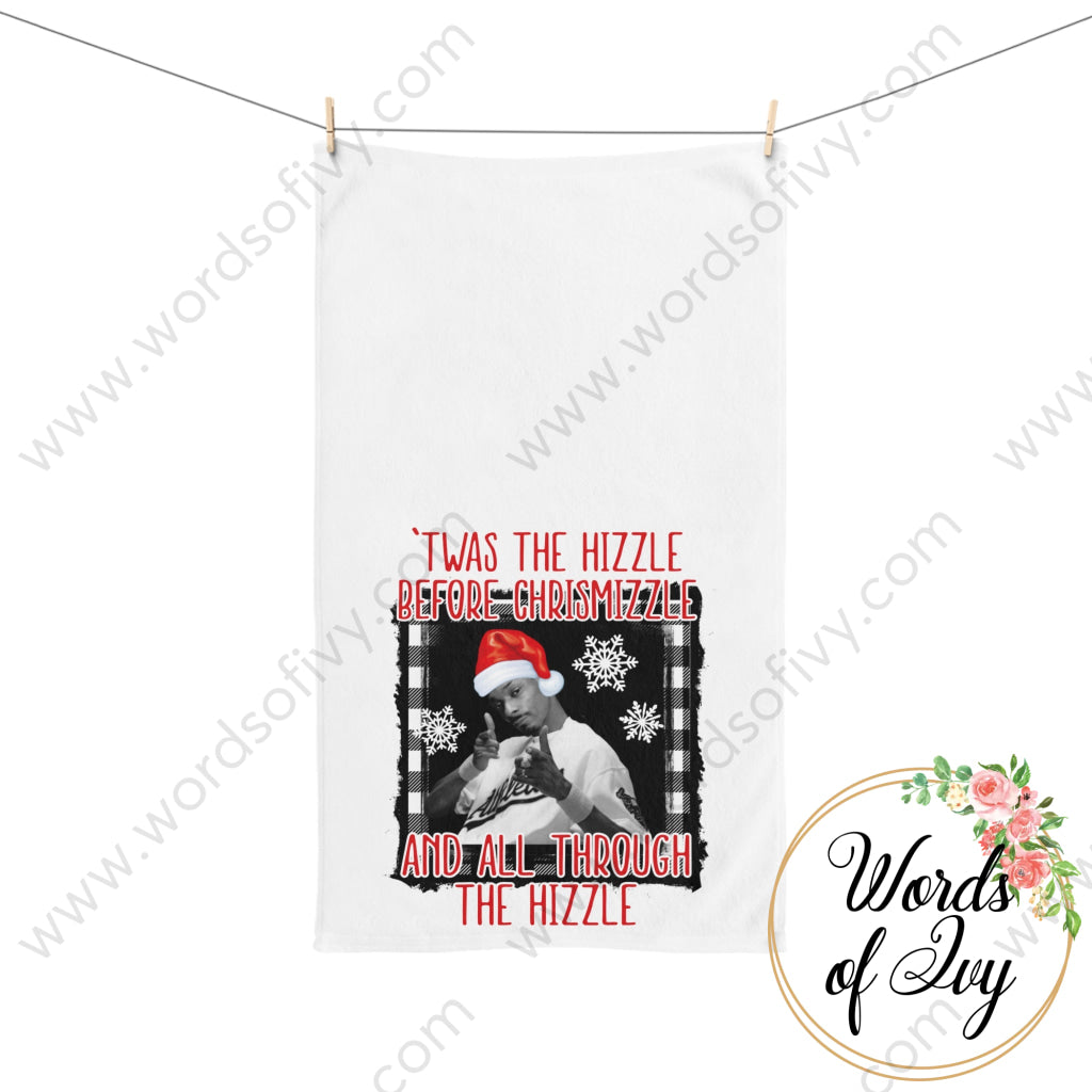 Hand Towel - Snoop Dogg Christmas 221122028 Home Decor