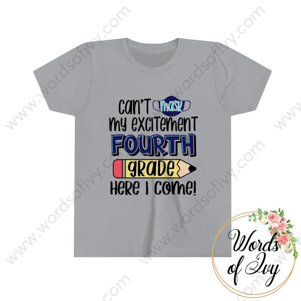 Kid Tee - Can't Mask my excitement 4th blue 220714012 | Nauti Life Tees