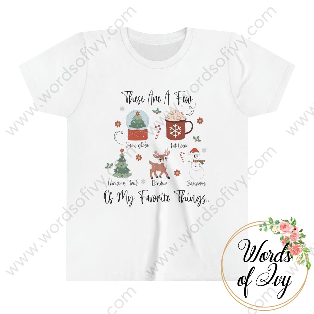 Kid Tee - Christmas Few Of My Favorite Things 230708002 White / S Kids Clothes
