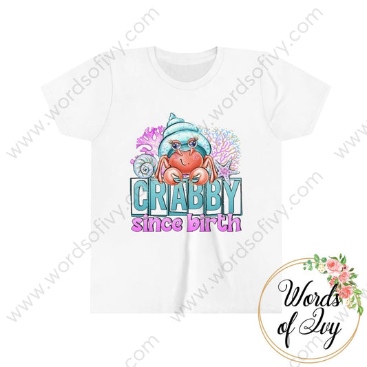 Kid Tee - Crabby Since Birth 220519002 White / L Kids Clothes