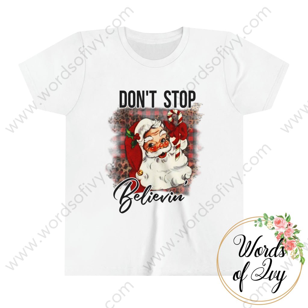 Kid Tee - Dont Stop Believin 230703054 White / S Kids Clothes
