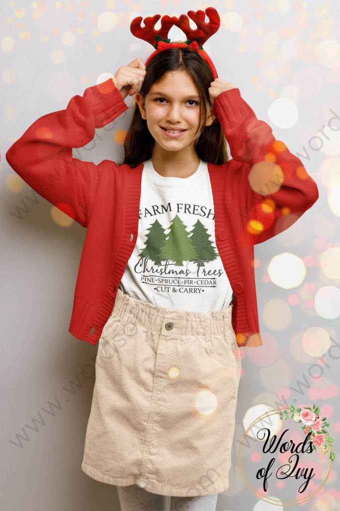 Kid Tee - Farm Fresh Christmas Trees 221008027 Kids Clothes