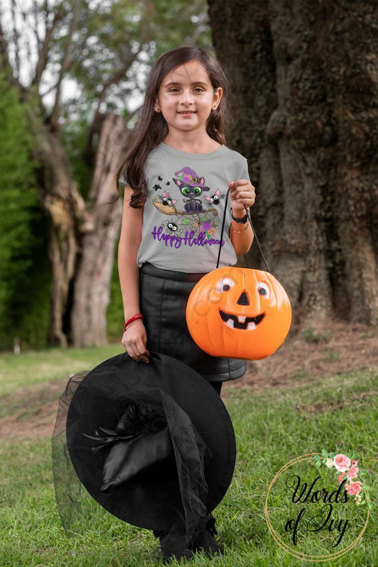 Kid Tee - Happy Halloween 230703009 Kids Clothes