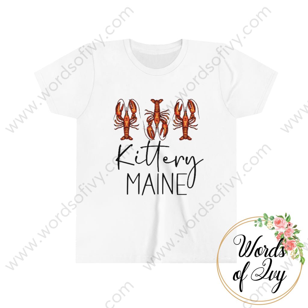 Kid Tee - Lobster Kittery Maine 220813001 White / S Kids Clothes