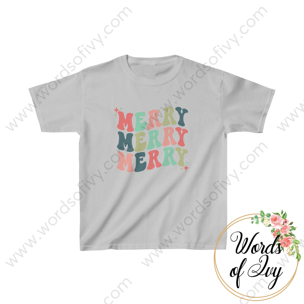 Kid Tee - Merry 221123120 Sport Grey / Xs Kids Clothes