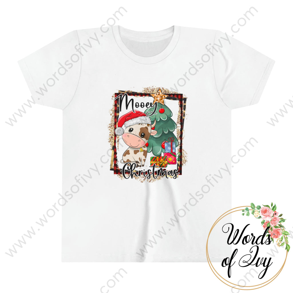 Kid Tee - Mooey Christmas 230703095 White / S Kids Clothes