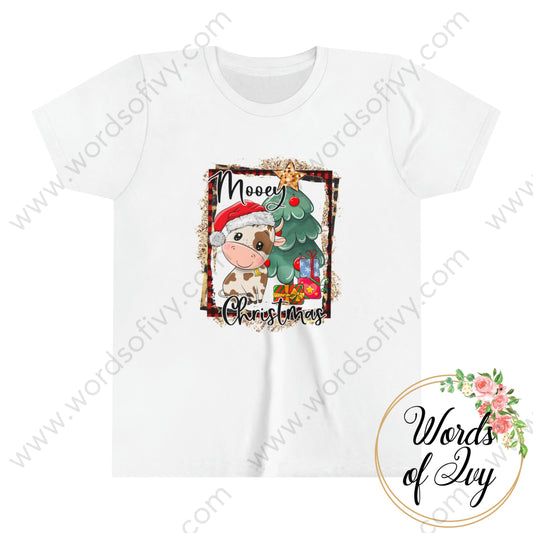 Kid Tee - Mooey Christmas 230703095 White / S Kids Clothes