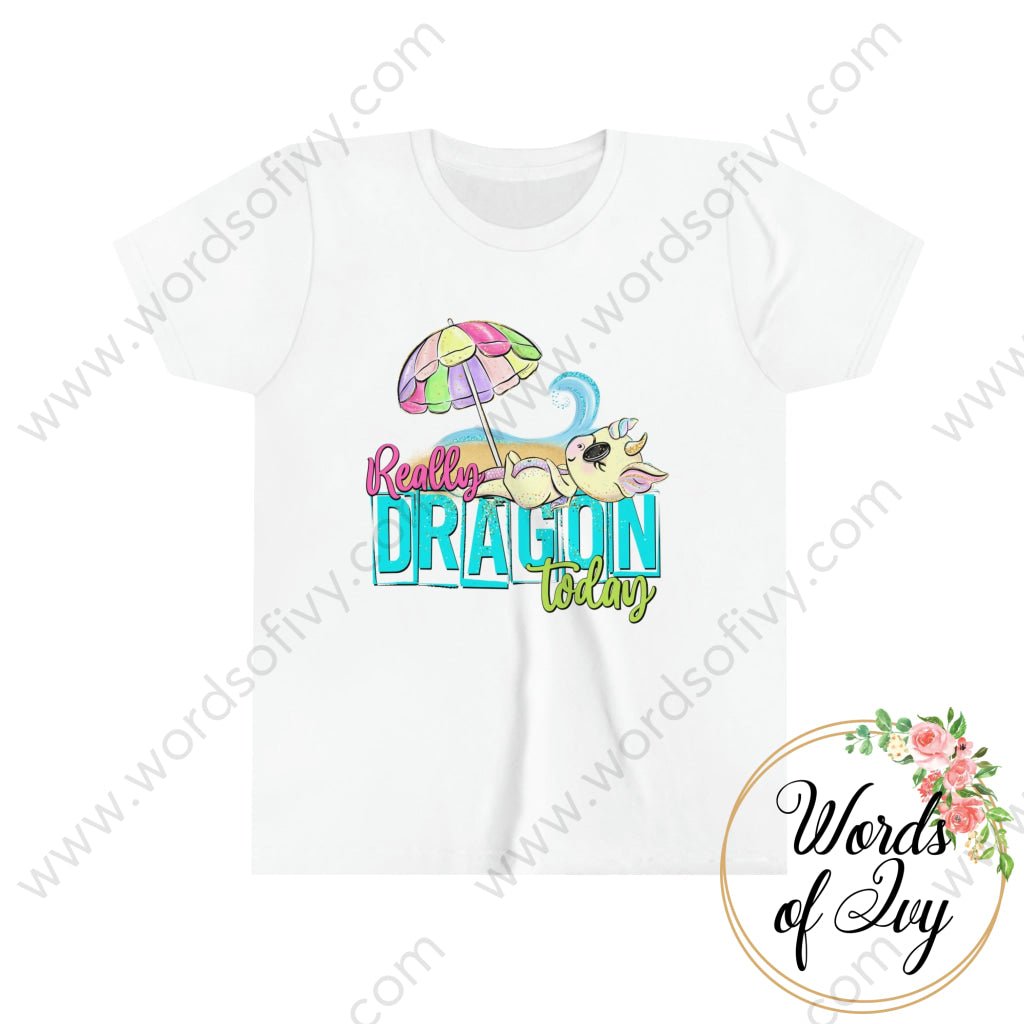 Kid Tee - really dragon today summer 220416003 | Nauti Life Tees