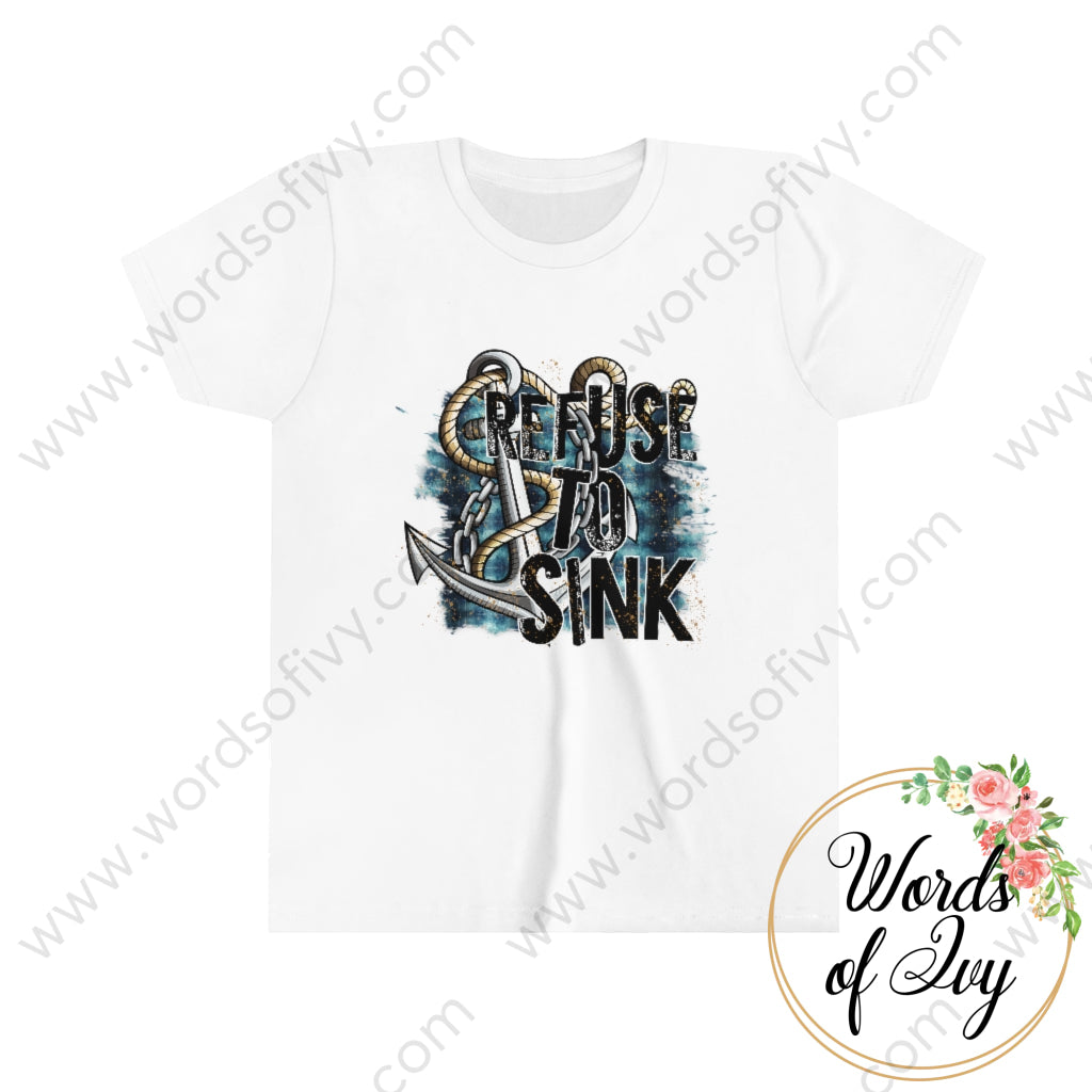 Kid Tee - Refuse To Sink 220415001 White / S Kids Clothes