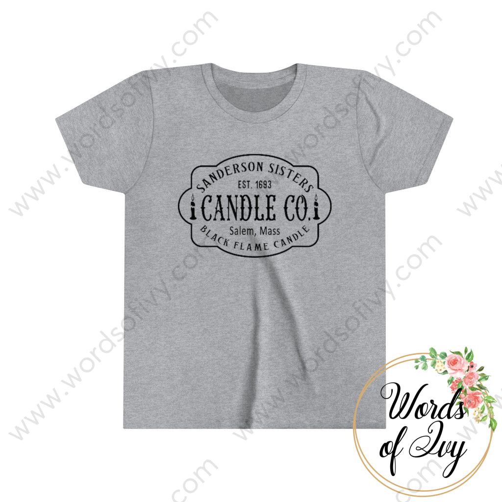Kid Tee - Sanderson Sisters Candle Co 220814003 Athletic Heather / L Kids Clothes