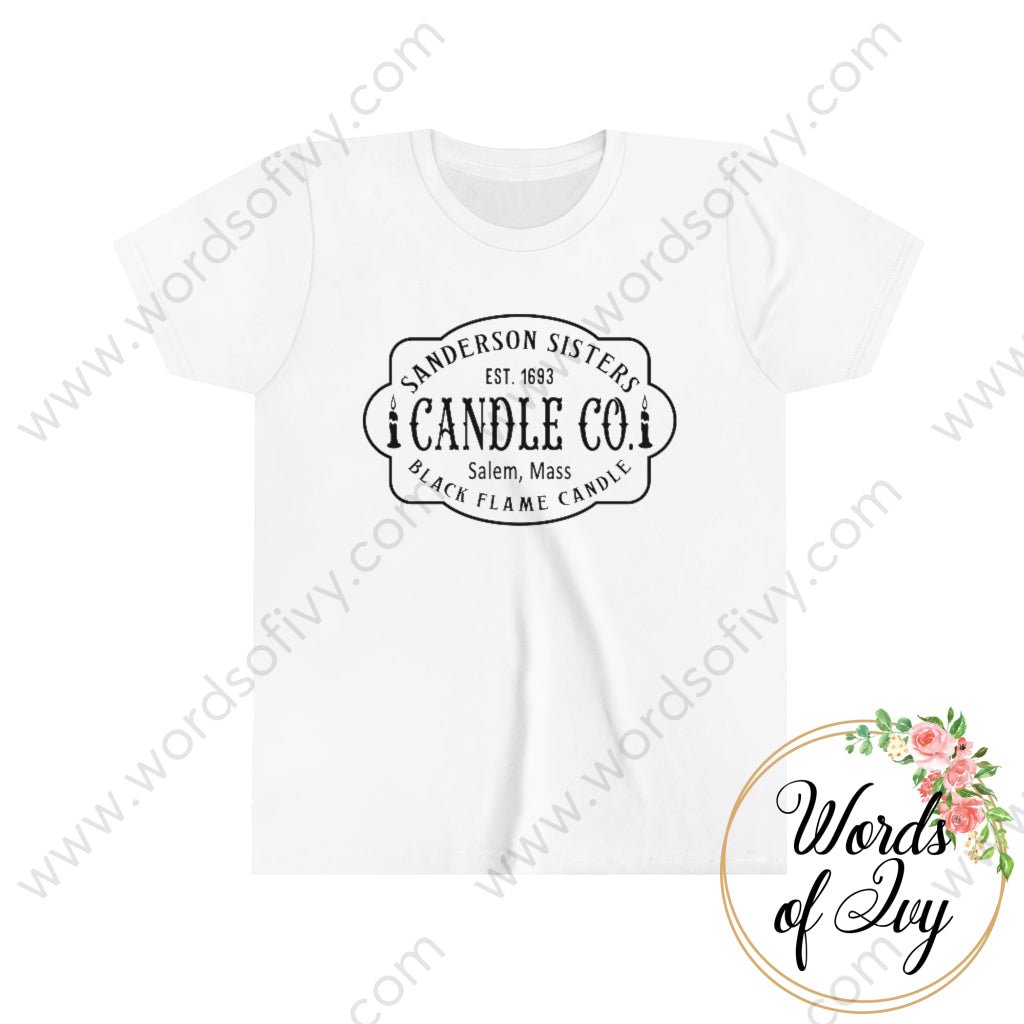 Kid Tee - Sanderson Sisters Candle Co 220814003 White / S Kids Clothes