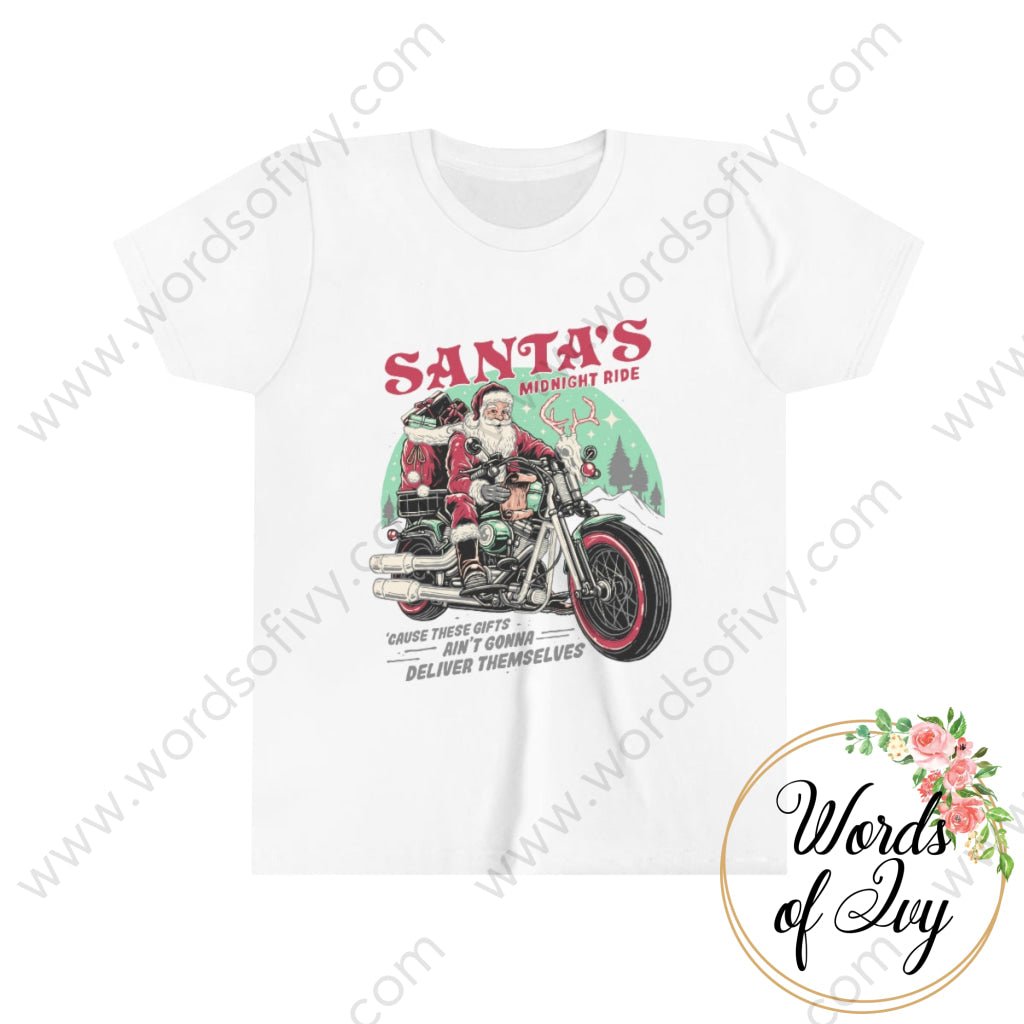 Kid Tee - Santa's Midnight Ride 221108009 | Nauti Life Tees