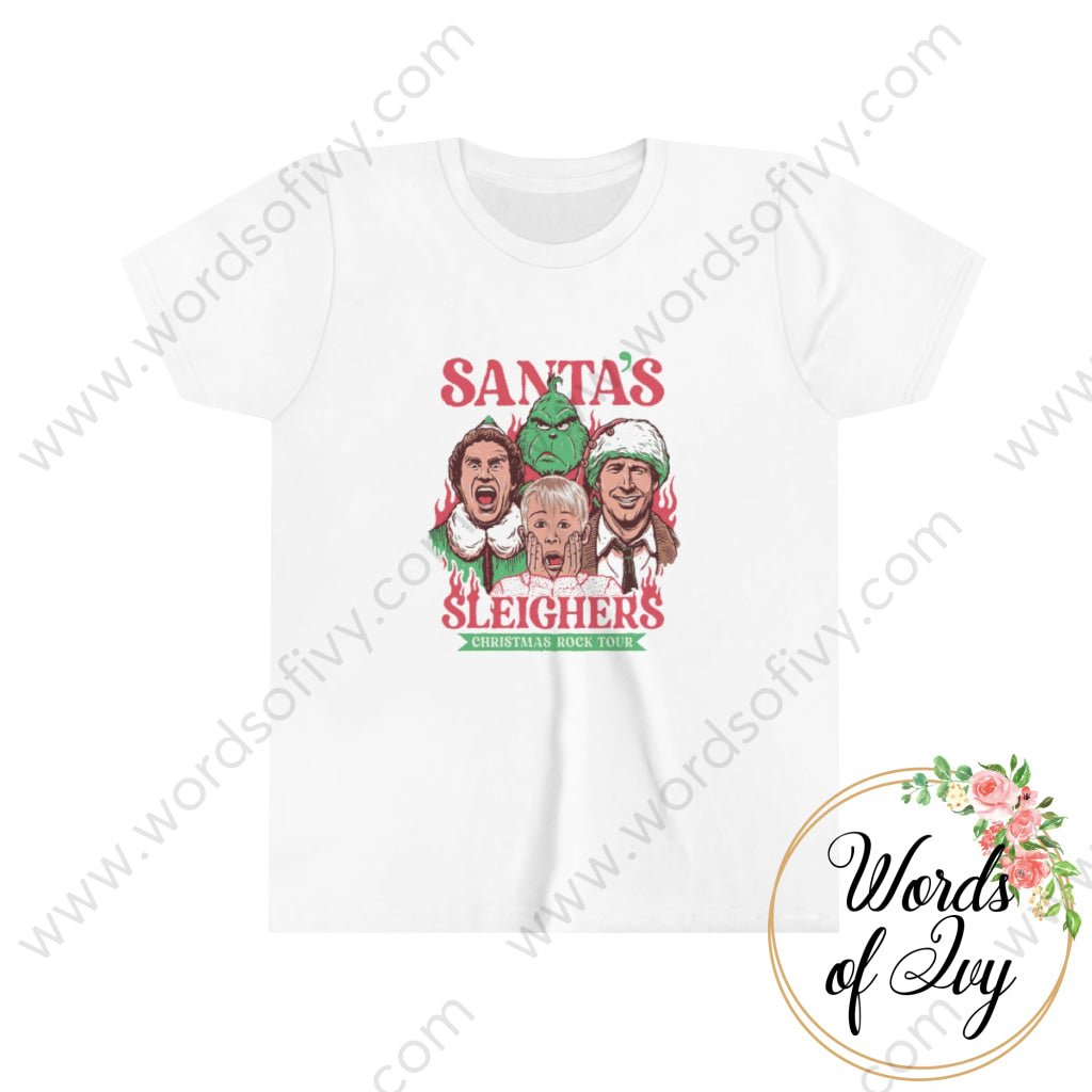 Kid Tee - Santa's Sleighers 221108004 | Nauti Life Tees