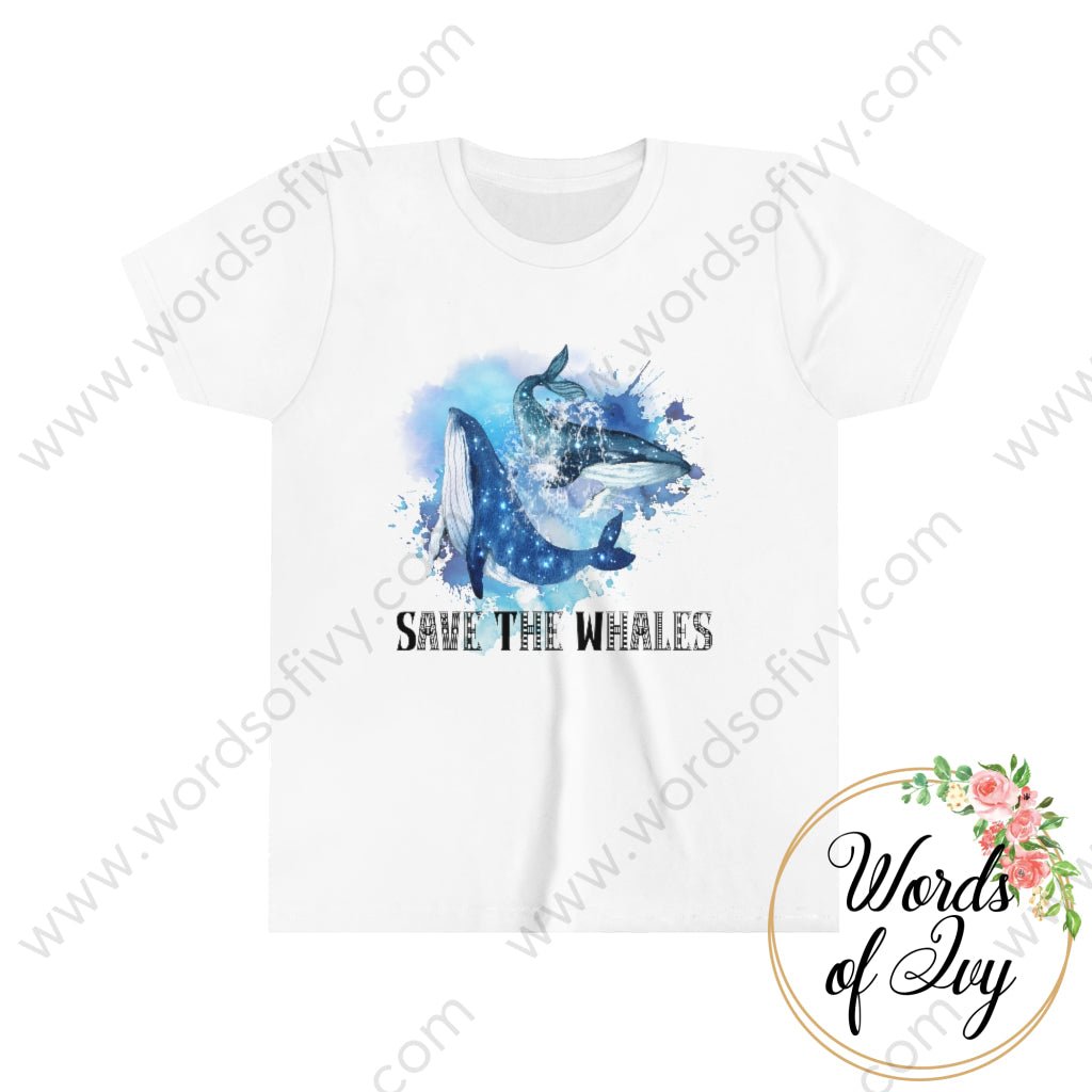 Kid Tee - Save The Whales 220417002 White / L Kids Clothes