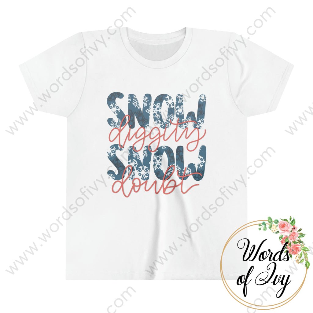 Kid Tee - Snow Diggity Doubt 231127001 White / S Kids Clothes