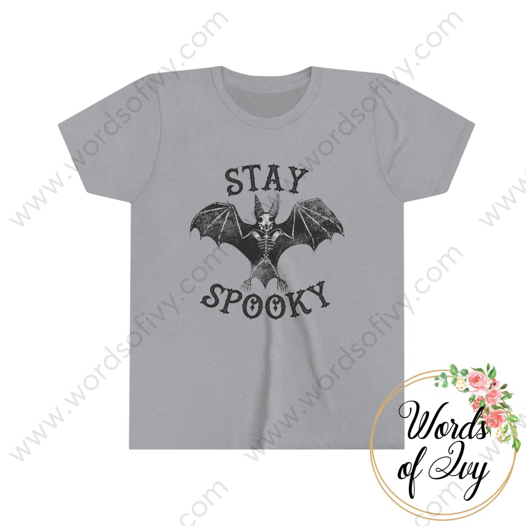 Kid Tee - Stay Spooky 220815004 Athletic Heather / S Kids Clothes