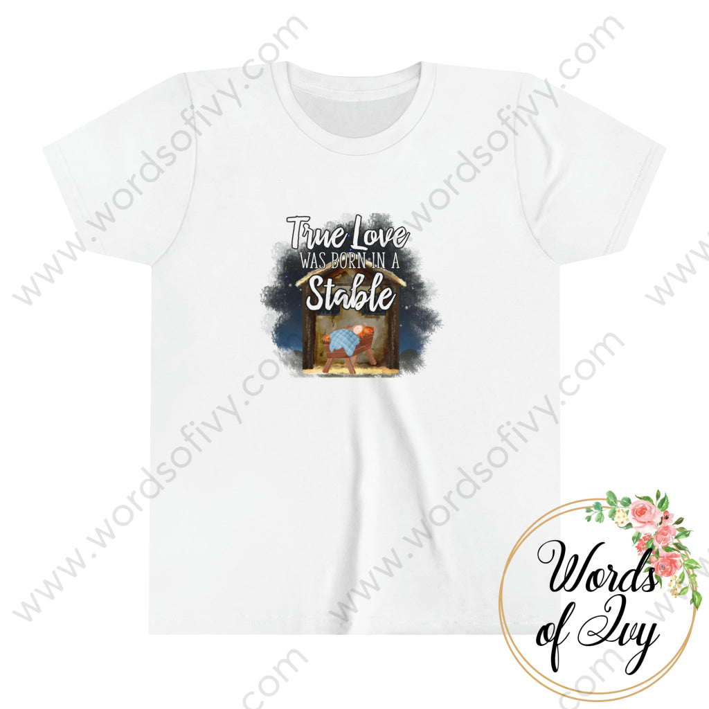 Kid Tee - True Love was born in a stable 230703057 | Nauti Life Tees