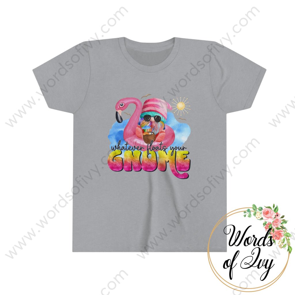 Kid Tee - WHATEVER FLOATS YOUR GNOME 220417005 | Nauti Life Tees