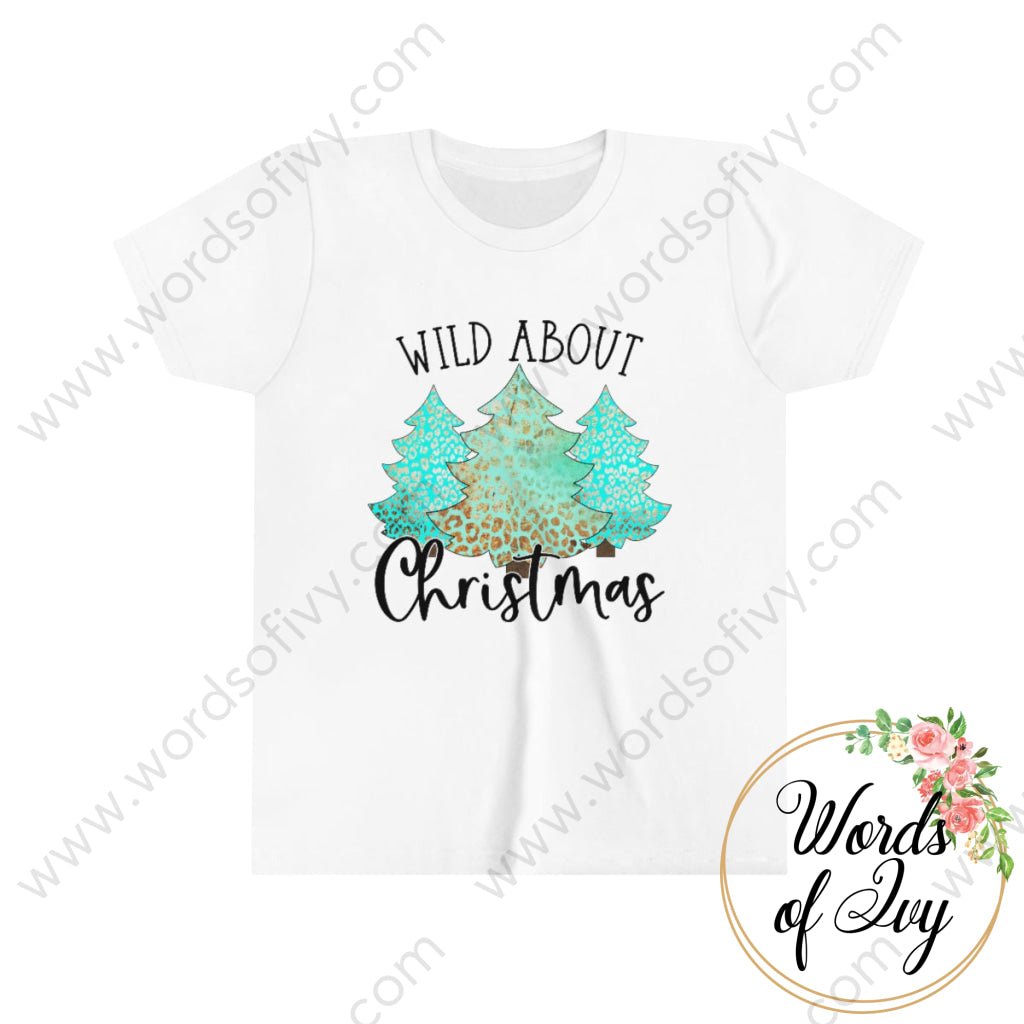 Kid Tee - Wild About Christmas 221008024 White / S Kids Clothes
