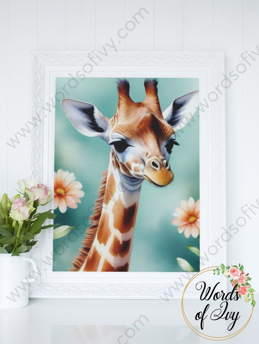 Printable Digital Download - Baby Giraffe 240317002 | Nauti Life Tees