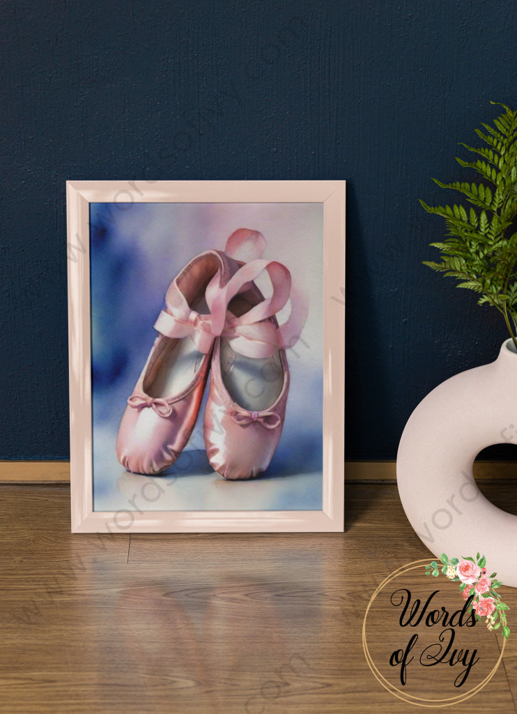 Printable Digital Download - Ballet Slippers 240424003