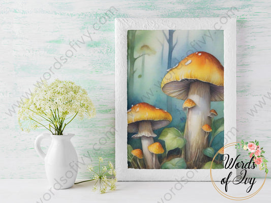 Printable Digital Download - Mushrooms 240328031