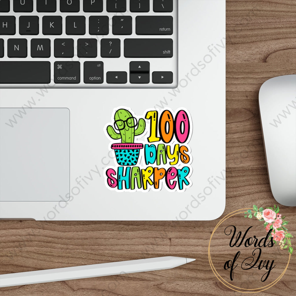 Sticker - 100 Days Sharper 230719003 Paper Products
