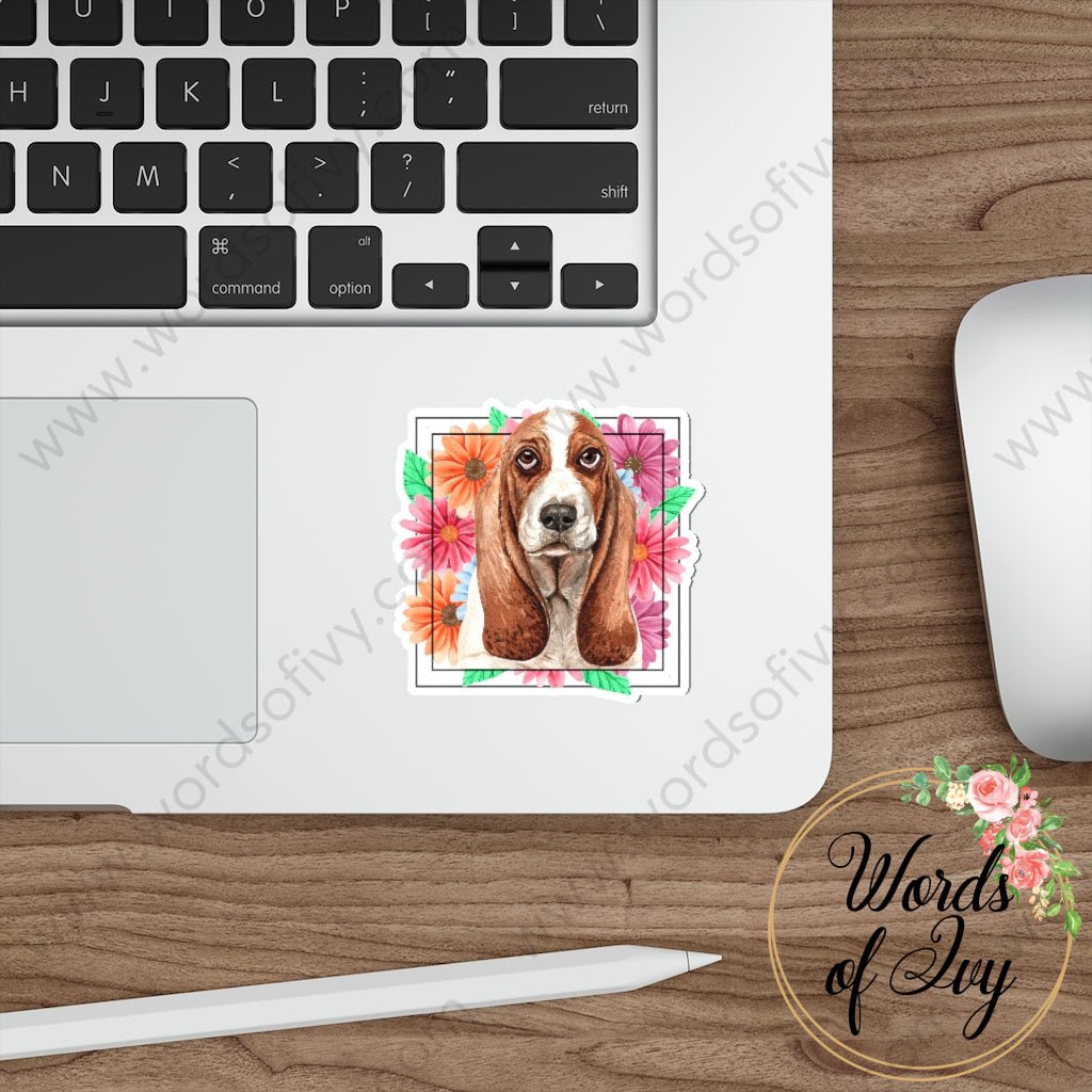 Sticker - BASSET HOUND 220904002 | Nauti Life Tees