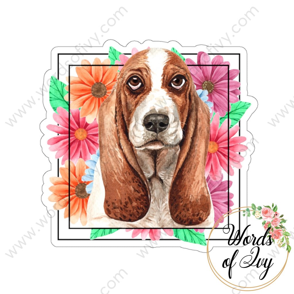 Sticker - BASSET HOUND 220904002 | Nauti Life Tees