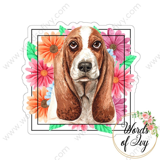 Sticker - BASSET HOUND 220904002 | Nauti Life Tees