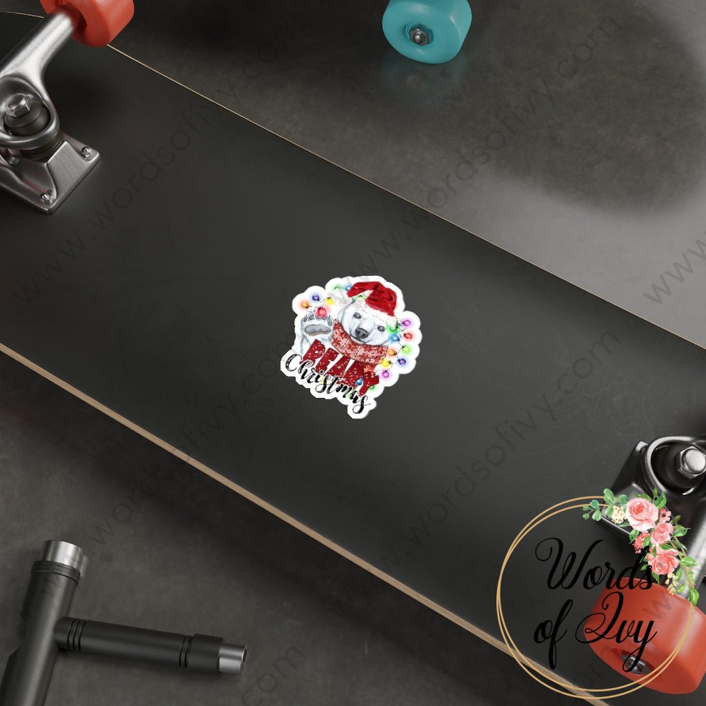 Sticker - BEARY Christmas 211114003 | Nauti Life Tees