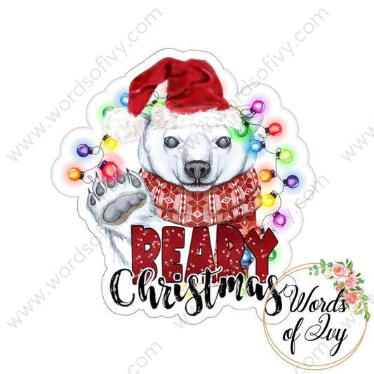 Sticker - BEARY Christmas 211114003 | Nauti Life Tees