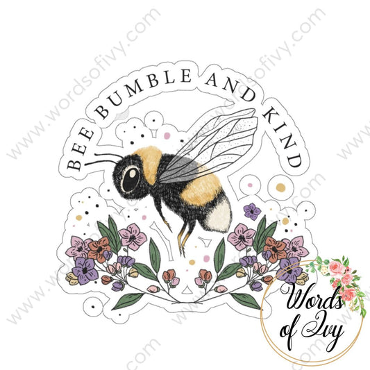 Sticker - Bee bumble and kind 220712005 | Nauti Life Tees