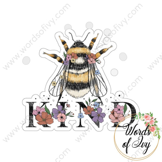 Sticker - Bee Kind 220712007 | Nauti Life Tees