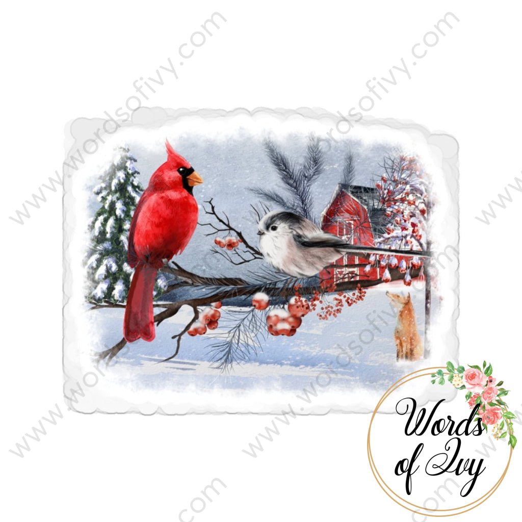 Sticker - Birds Christmas scene 221122005 | Nauti Life Tees