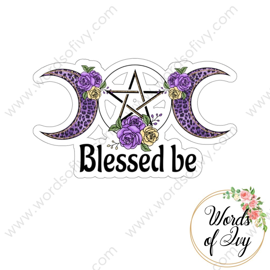 Sticker - Blessed be 220816012 | Nauti Life Tees