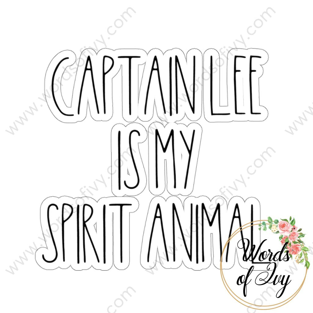 Sticker - Captain Lee Spirit Animal 21101004 | Nauti Life Tees