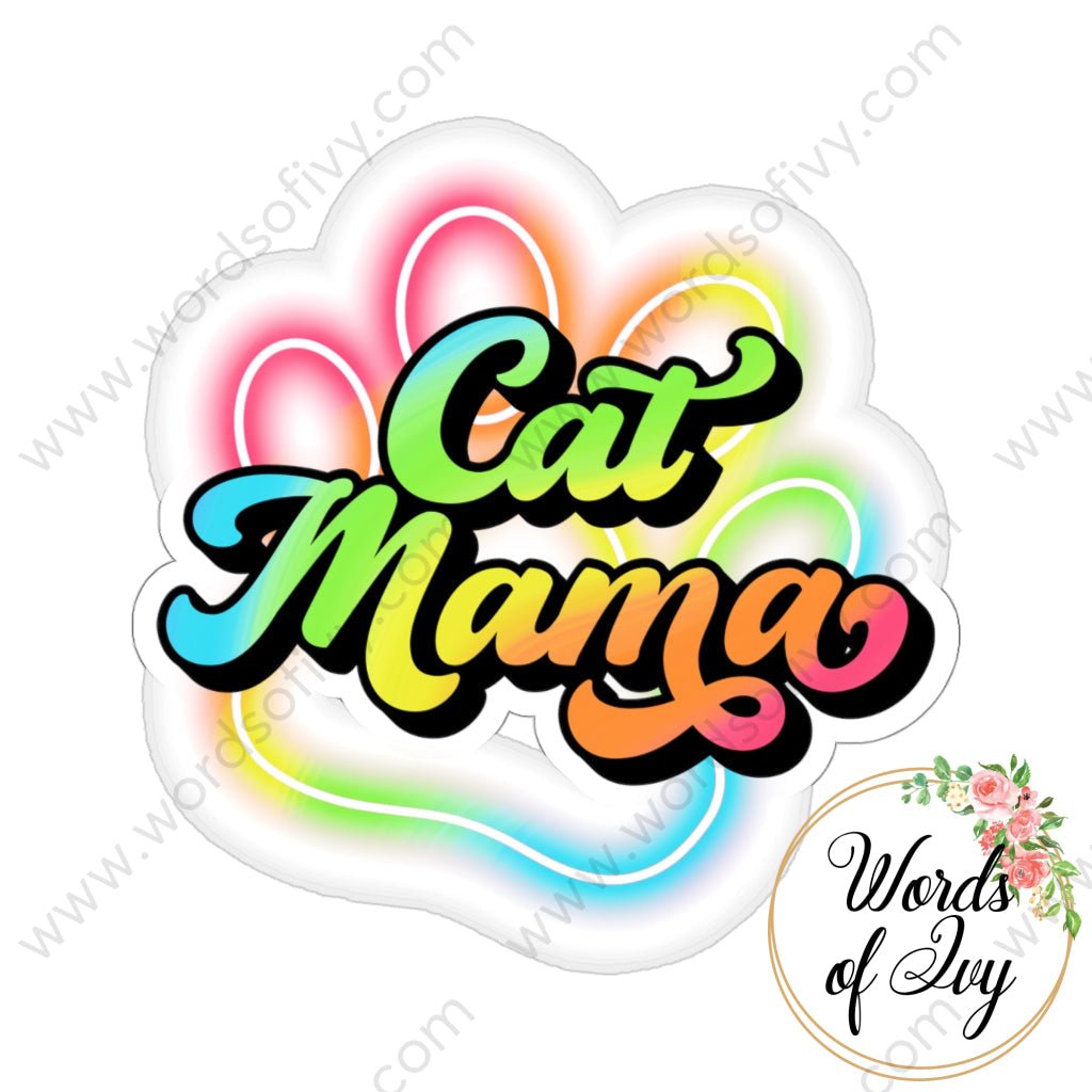 Sticker - Cat Mama 220821003 | Nauti Life Tees